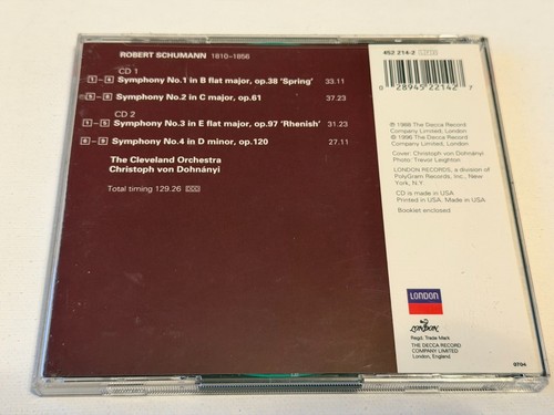 Schumann the symphonies - schumann:,
